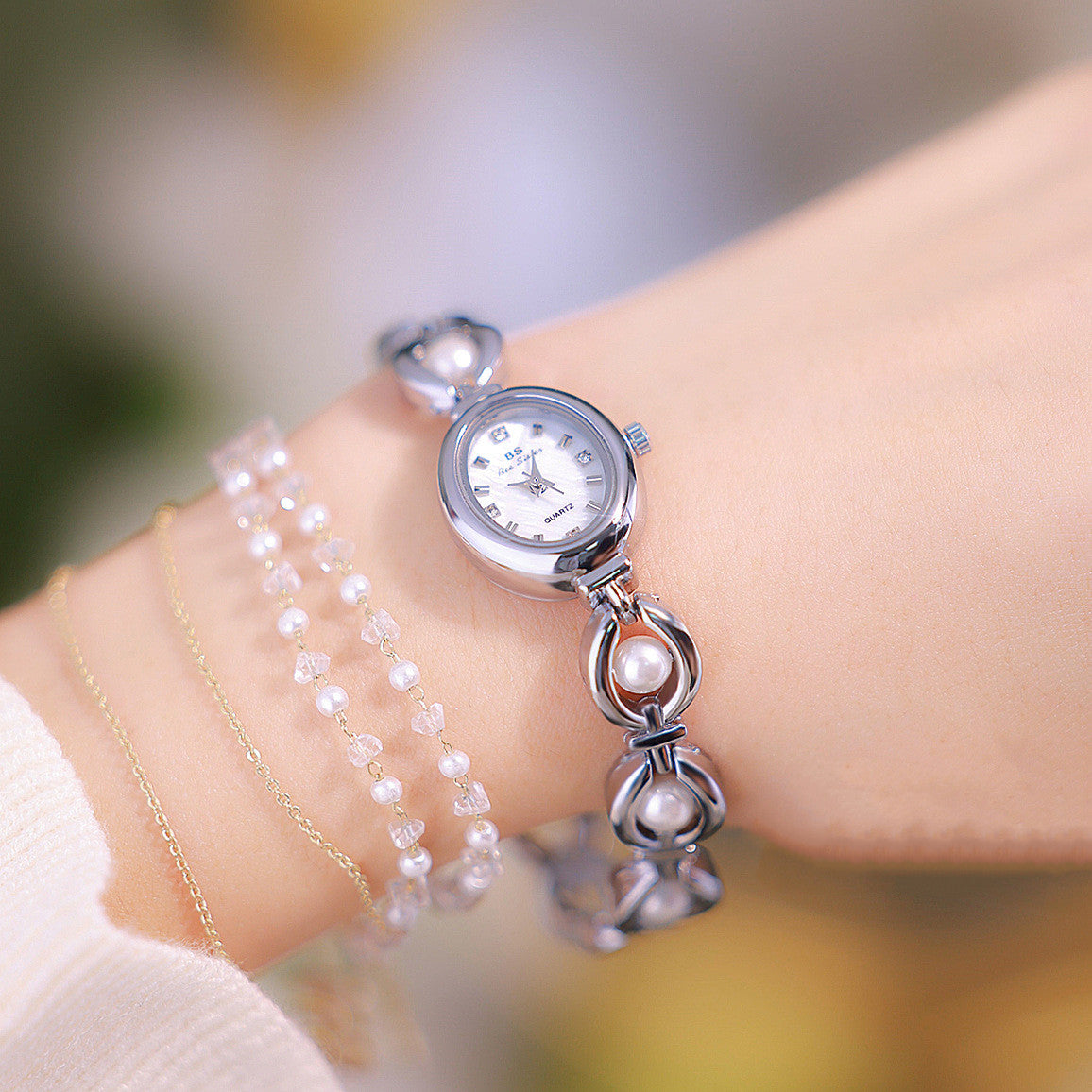 Ella ~ Pearl Grace Watch - BIANCA BOUTIQUE