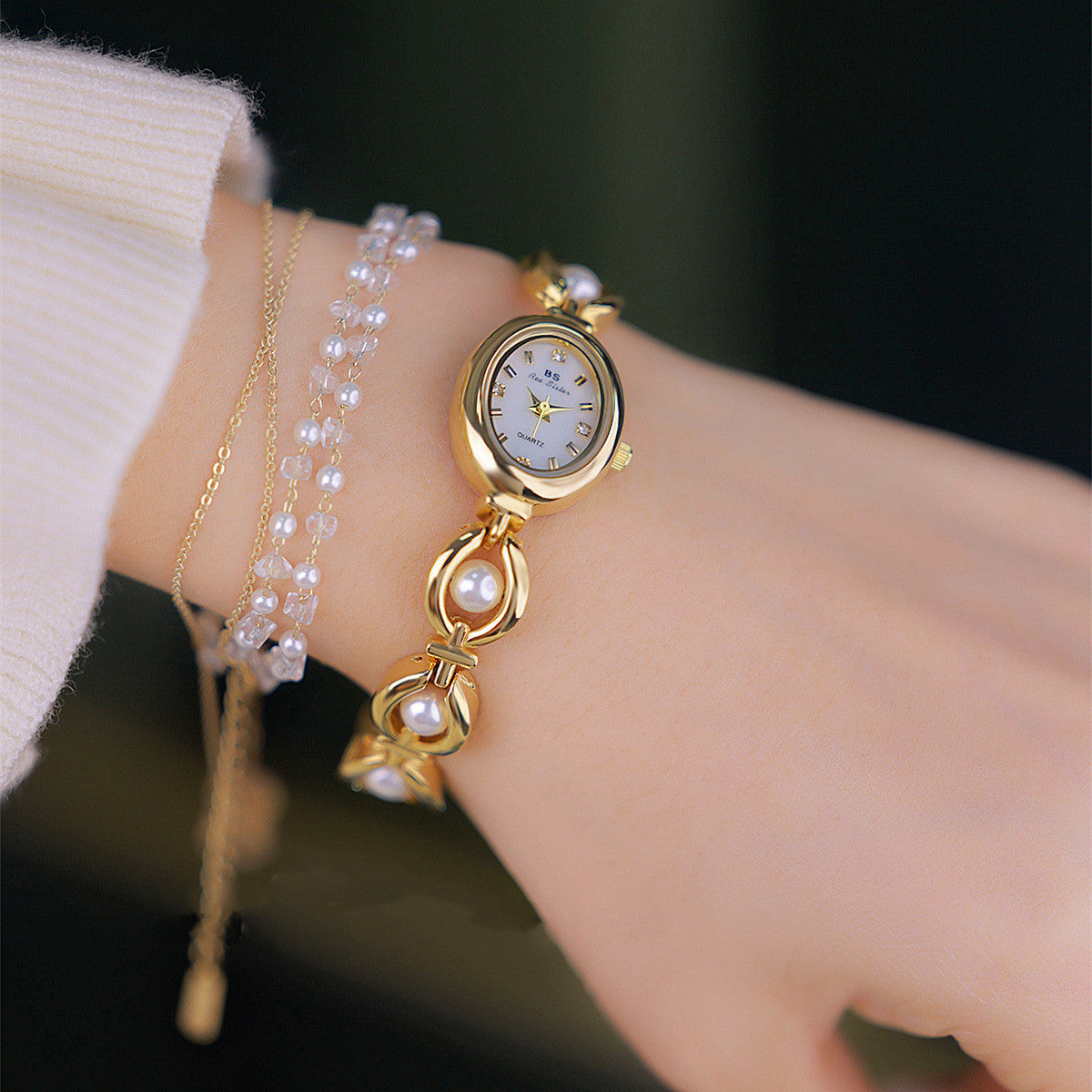 Ella ~ Pearl Grace Watch - BIANCA BOUTIQUE