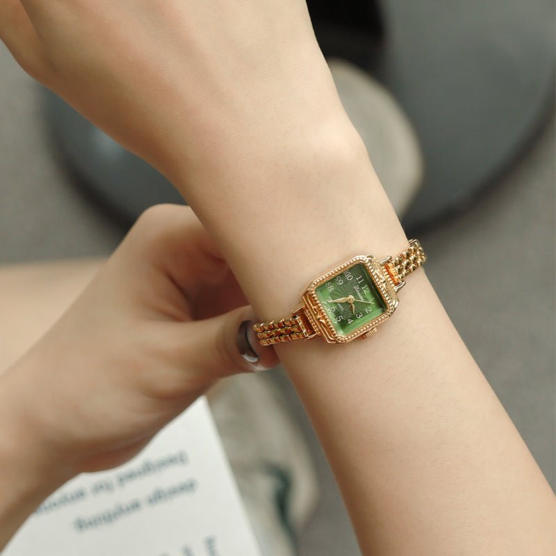 Flora ~ Golden Strips Luxurious Watch - BIANCA BOUTIQUE