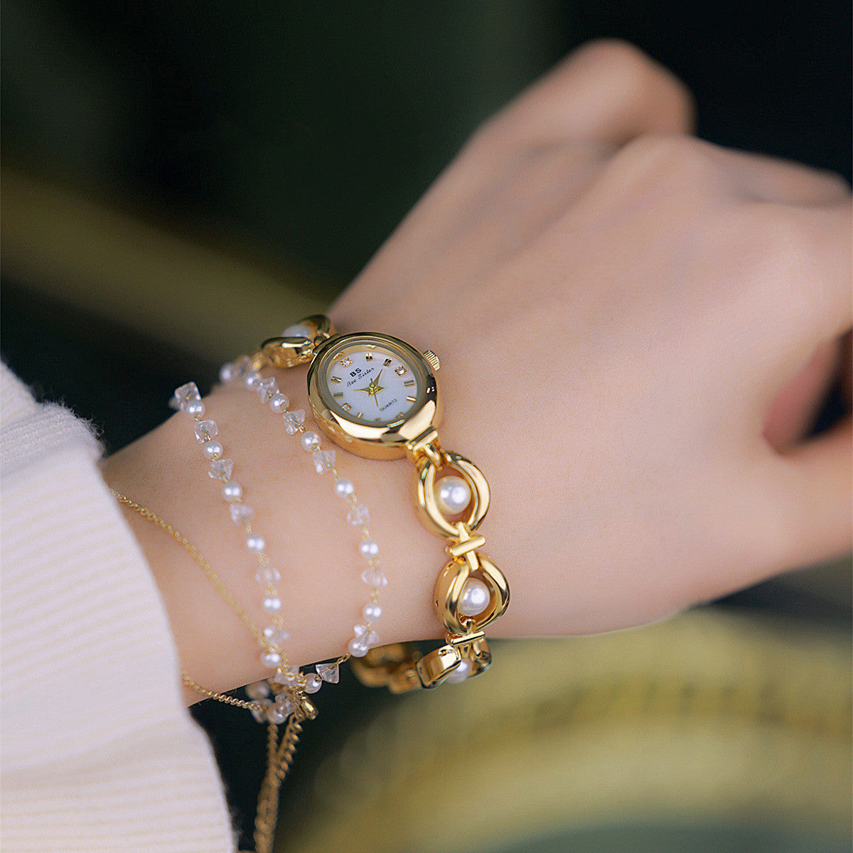 Ella ~ Pearl Grace Watch - BIANCA BOUTIQUE