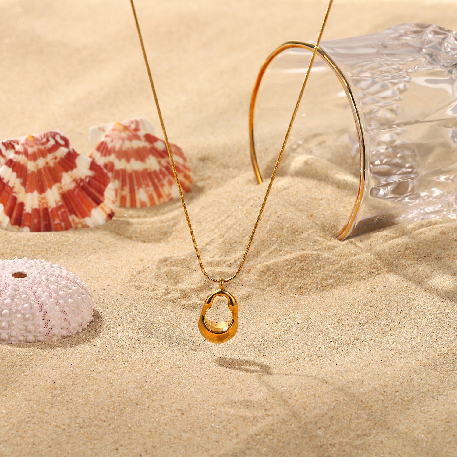 ladies Gold Beach Necklace