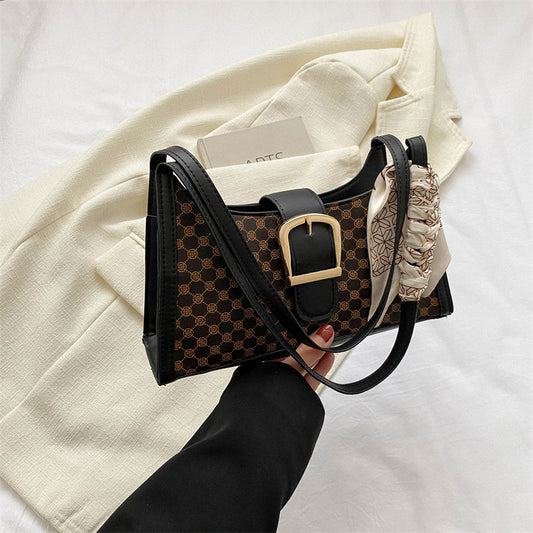 Katie ~ Silk Scarf Crossbody Bag - BIANCA     BOUTIQUE