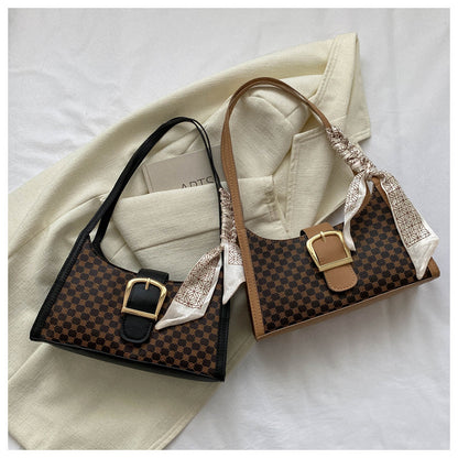 Katie ~ Silk Scarf Crossbody Bag - BIANCA     BOUTIQUE