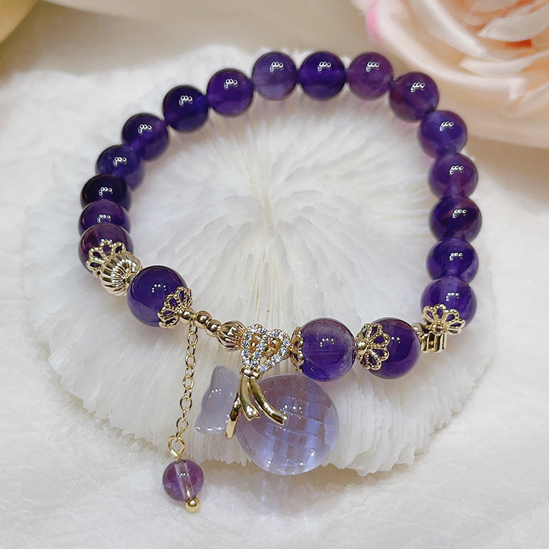 Emily ~ Amethyst Blessed Bracelet - BIANCA     BOUTIQUE