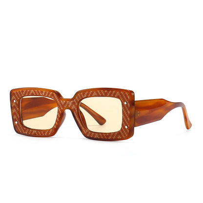 Zanzibar ~ Tropical Square Sunglasses - BIANCA     BOUTIQUE