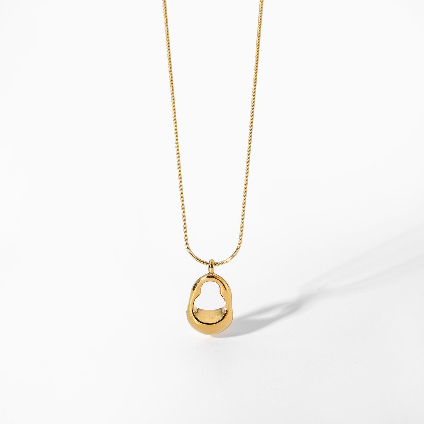 ladies Gold pendant Necklace