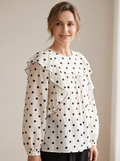 Delphine Ruffle Blouse