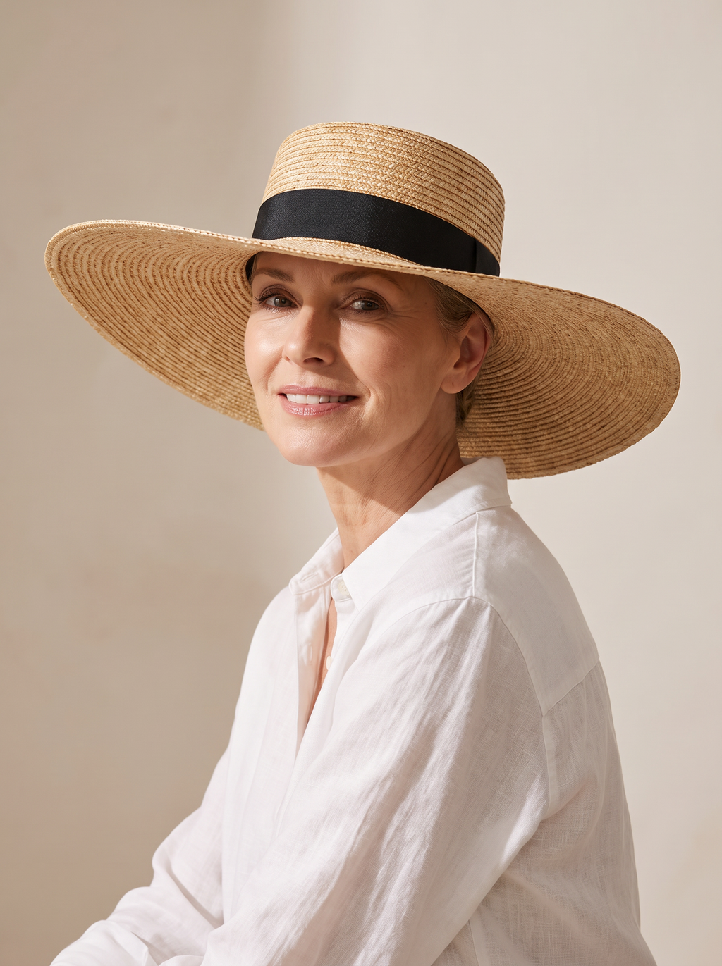 Capri Wide-Brim Sun Hat