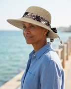 Verona Wide-Brim Sun Hat lifestyle