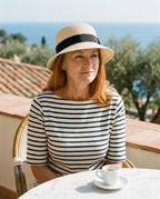 Portofino Bow Straw Hat lifestyle