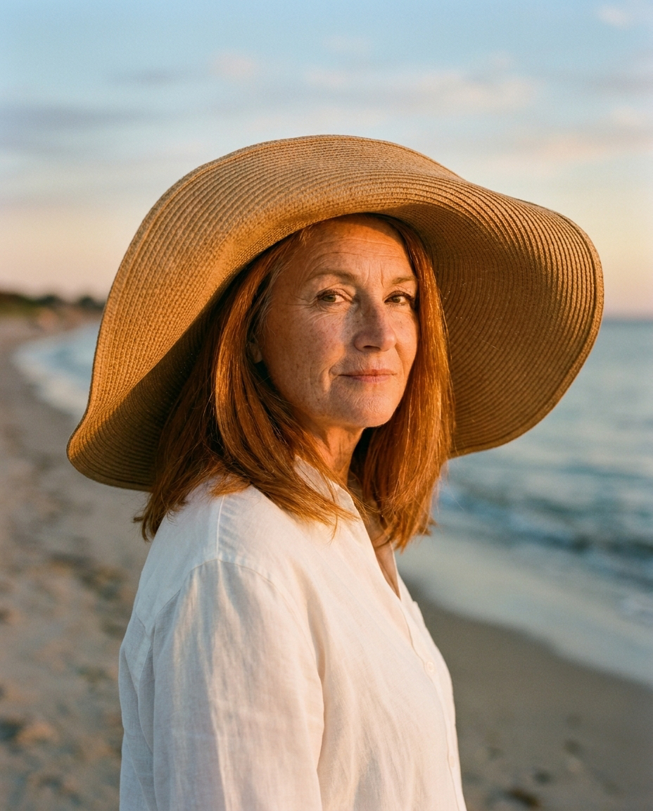 Taormina Oversized Straw Hat lifestyle